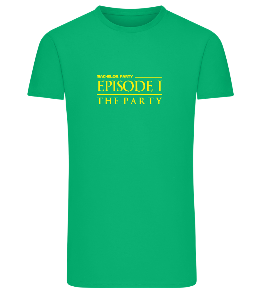 Episode 1 Design - Comfort men's fitted t-shirt_MEADOW GREEN_front