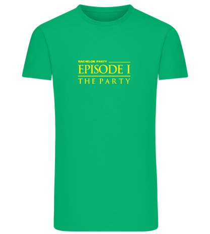 Episode 1 Design - Comfort men's fitted t-shirt_MEADOW GREEN_front