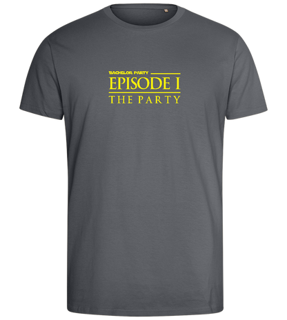 Episode 1 Design - Comfort men's fitted t-shirt_MOUSE GREY_front