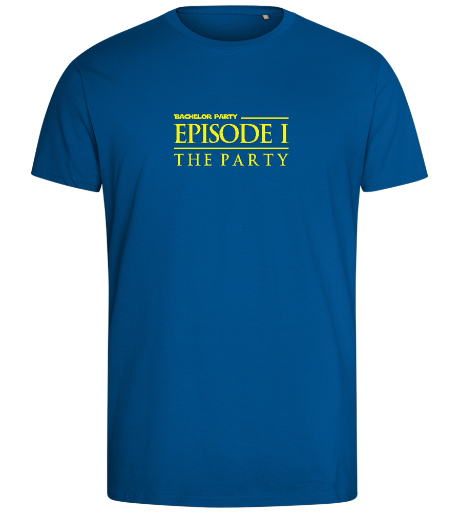 Episode 1 Design - Comfort men's fitted t-shirt_ROYAL_front