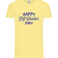 Happy Left Handers Day Design - Comfort Unisex T-Shirt_AMARELO CLARO_front