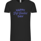 Happy Left Handers Day Design - Comfort Unisex T-Shirt_DEEP BLACK_front