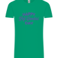 Happy Left Handers Day Design - Comfort Unisex T-Shirt_SPRING GREEN_front