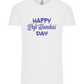 Happy Left Handers Day Design - Comfort Unisex T-Shirt_WHITE_front