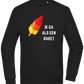 Ik Ga Als Een Raket Design - Comfort Essential Unisex Sweater_BLACK_front