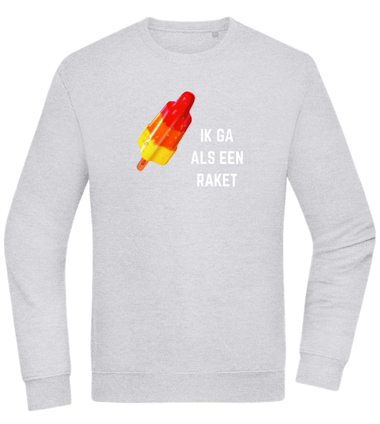 Ik Ga Als Een Raket Design - Comfort Essential Unisex Sweater_ORION GREY II_front