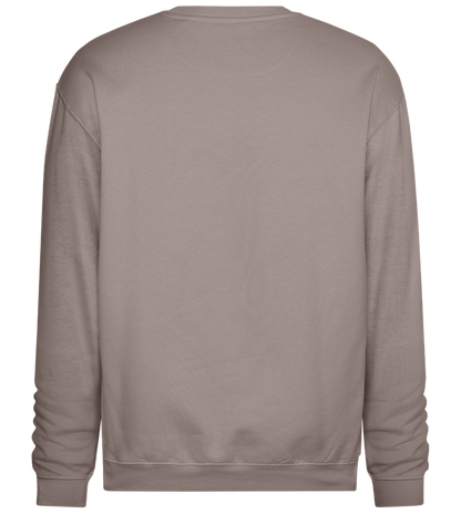 Ik Ga Als Een Raket Design - Comfort Essential Unisex Sweater_CHARCOAL CHIN_back