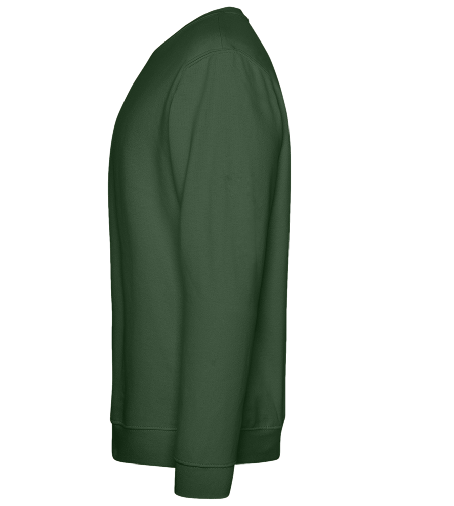 Ik Ga Als Een Raket Design - Comfort Essential Unisex Sweater_GREEN BOTTLE_left