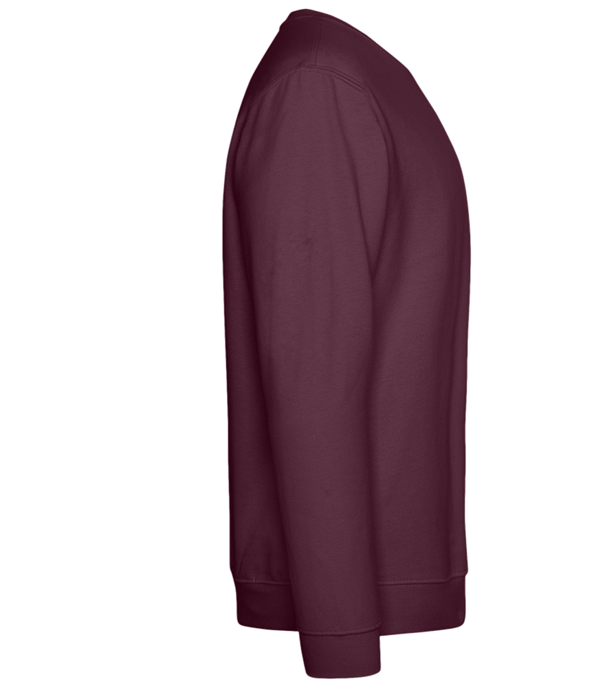 Ik Ga Als Een Raket Design - Comfort Essential Unisex Sweater_BORDEAUX_right