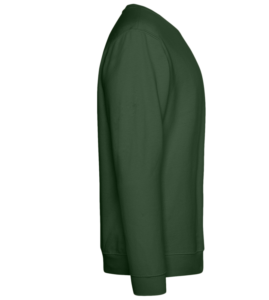 Ik Ga Als Een Raket Design - Comfort Essential Unisex Sweater_GREEN BOTTLE_right