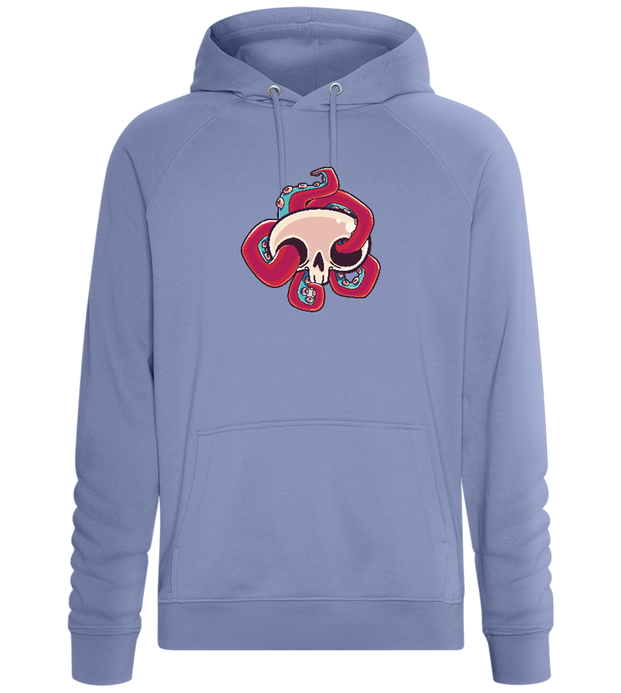 Squid Skull Design - Comfort unisex hoodie_BLUE_front