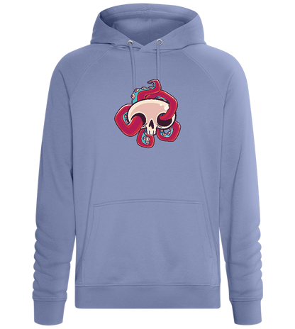 Squid Skull Design - Comfort unisex hoodie_BLUE_front