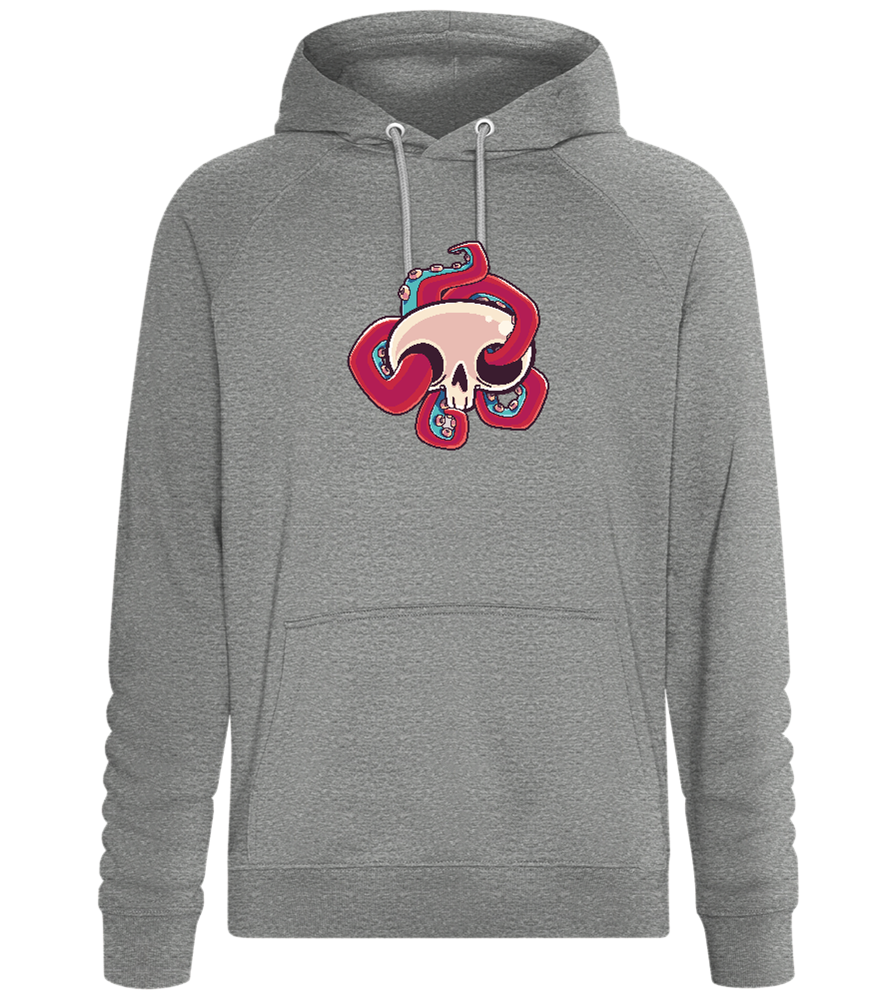 Squid Skull Design - Comfort unisex hoodie_ORION GREY II_front