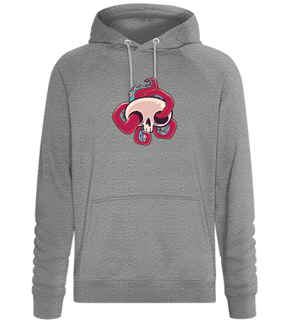 Squid Skull Design - Comfort unisex hoodie_ORION GREY II_front