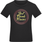 Best Friends Forever Design - Comfort kids fitted t-shirt_DEEP BLACK_front