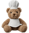 Teddy bear plush chef_WHITE_front