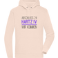 Abschluss '24 Hartz IV Design - Premium unisex hoodie_LIGHT PEACH ROSE_front