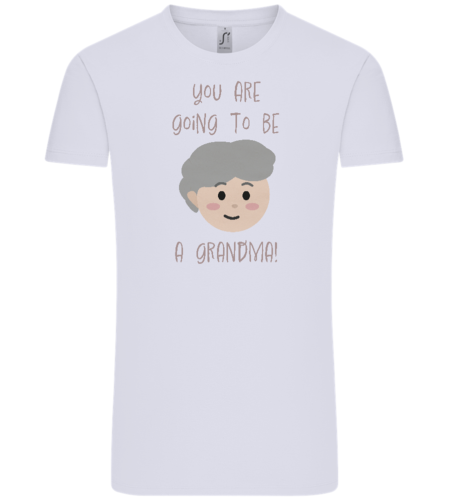 Going To Be A Grandma Design - Comfort Unisex T-Shirt_LILAK_front