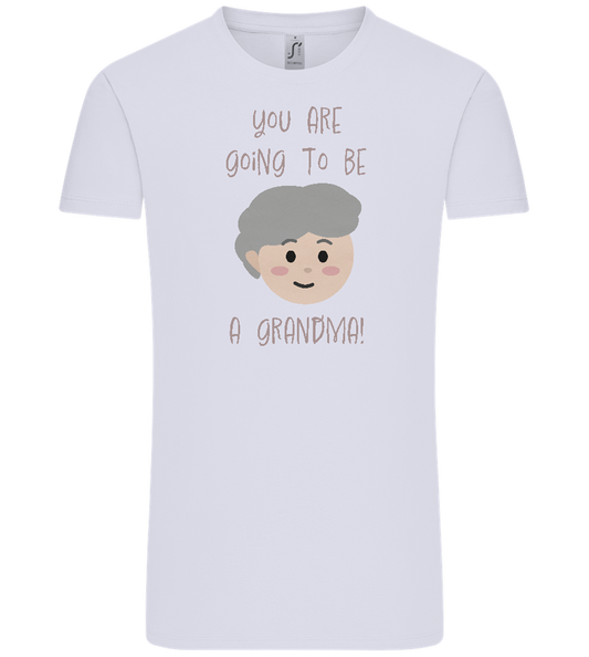 Going To Be A Grandma Design - Comfort Unisex T-Shirt_LILAK_front