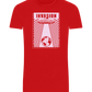 Invasion Ufo Design - Basic Unisex T-Shirt_RED_front