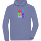 Classic Ghosts Design - Comfort unisex hoodie_BLUE_front