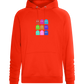 Classic Ghosts Design - Comfort unisex hoodie_BURNT ORANGE_front