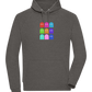 Classic Ghosts Design - Comfort unisex hoodie_CHARCOAL CHIN_front