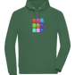 Classic Ghosts Design - Comfort unisex hoodie_GREEN BOTTLE_front