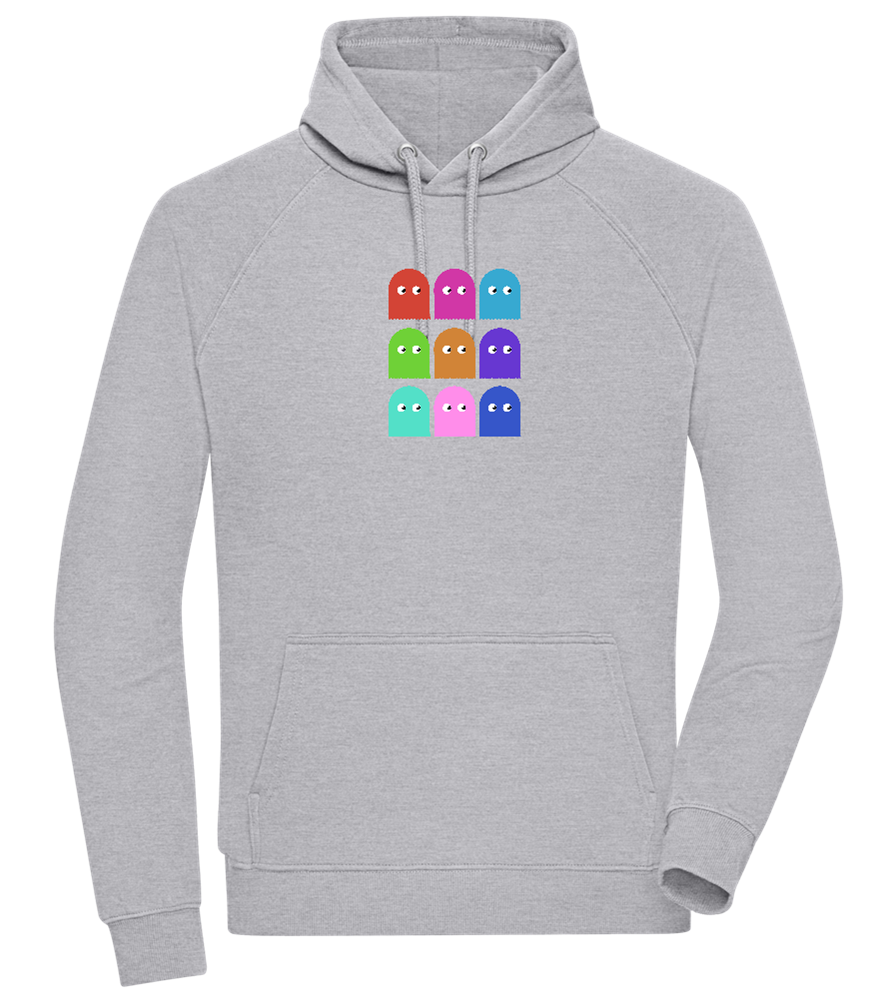 Classic Ghosts Design - Comfort unisex hoodie_ORION GREY II_front