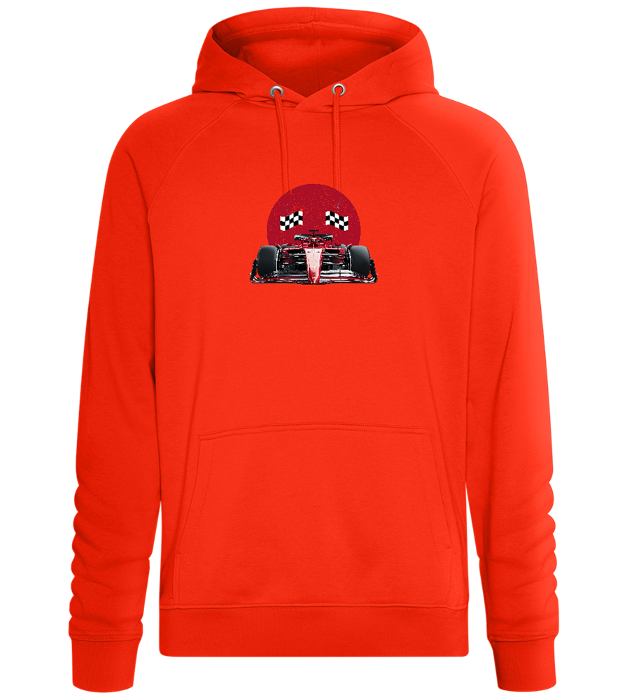 Speed Demon Design - Comfort unisex hoodie_BURNT ORANGE_front