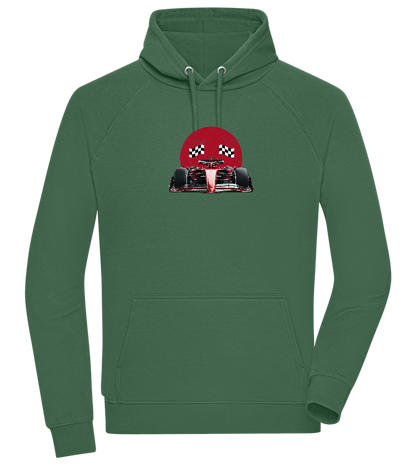 Speed Demon Design - Comfort unisex hoodie_GREEN BOTTLE_front