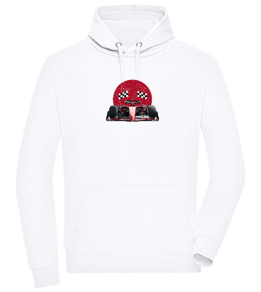 Speed Demon Design - Comfort unisex hoodie_WHITE_front