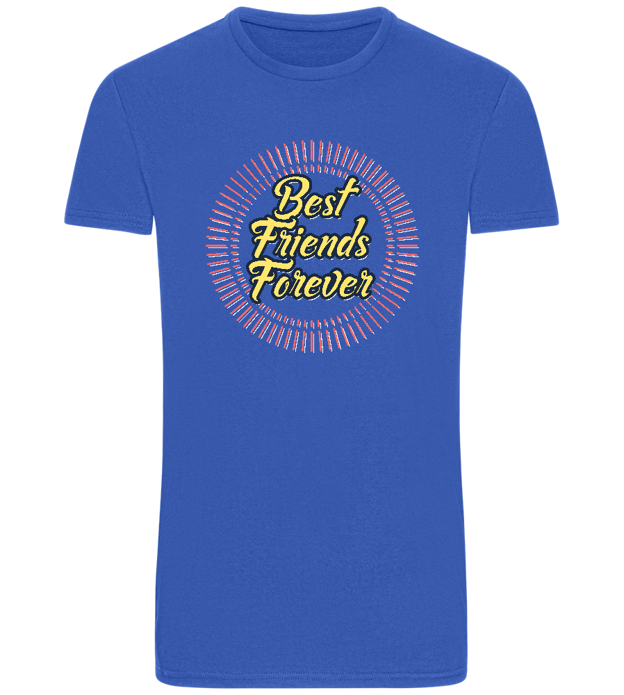 Best Friends Forever Design - Basic Unisex T-Shirt_ROYAL_front