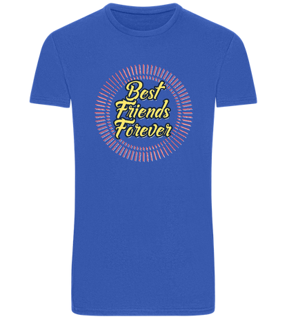 Best Friends Forever Design - Basic Unisex T-Shirt_ROYAL_front