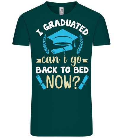 Can i Go Back to Bed Now Design - Comfort Unisex T-Shirt_GREEN EMPIRE_front