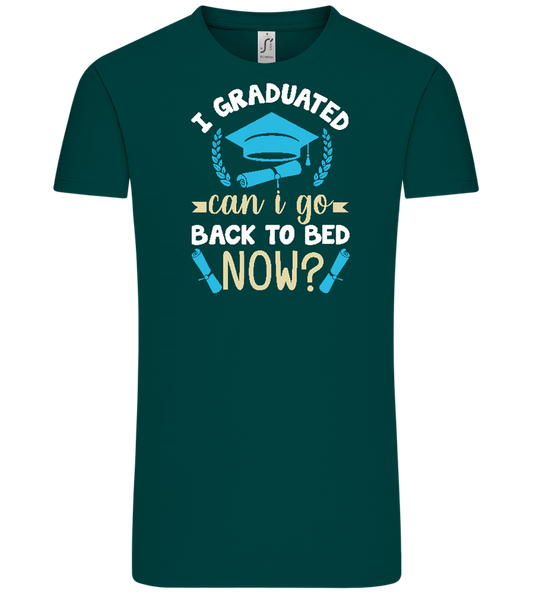 Can i Go Back to Bed Now Design - Comfort Unisex T-Shirt_GREEN EMPIRE_front