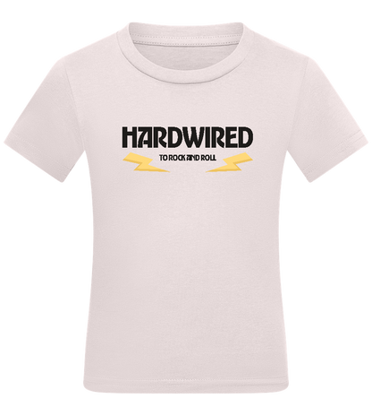Hardwired Design - Comfort kids fitted t-shirt_LIGHT PINK_front