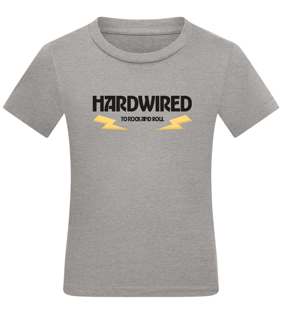 Hardwired Design - Comfort kids fitted t-shirt_ORION GREY_front