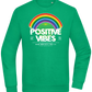 Positive Vibes Design - Comfort Essential Unisex Sweater_MEADOW GREEN_front