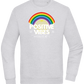 Positive Vibes Design - Comfort Essential Unisex Sweater_ORION GREY II_front