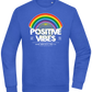 Positive Vibes Design - Comfort Essential Unisex Sweater_ROYAL_front