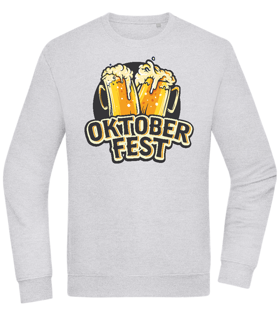 Oktoberfest Beers Design - Comfort Essential Unisex Sweater_ORION GREY II_front