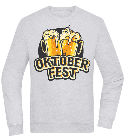 Oktoberfest Beers Design - Comfort Essential Unisex Sweater_ORION GREY II_front