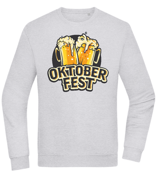 Oktoberfest Beers Design - Comfort Essential Unisex Sweater_ORION GREY II_front