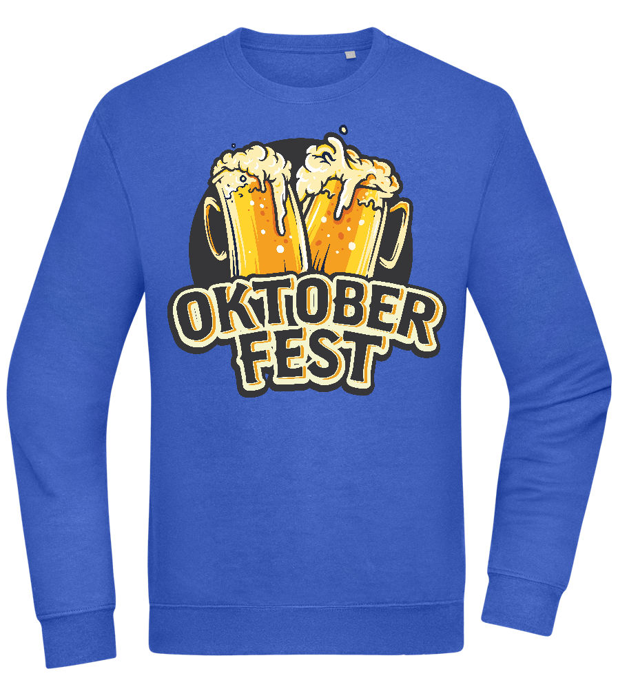 Oktoberfest Beers Design - Comfort Essential Unisex Sweater_ROYAL_front