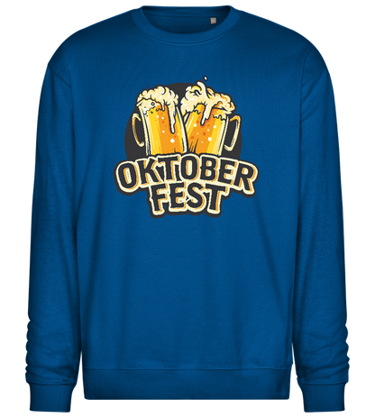 Oktoberfest Beers Design - Comfort Essential Unisex Sweater_ROYAL_front