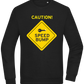 Speed Bump Design - Comfort Essential Unisex Sweater_BLACK_front