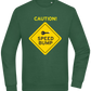 Speed Bump Design - Comfort Essential Unisex Sweater_GREEN BOTTLE_front