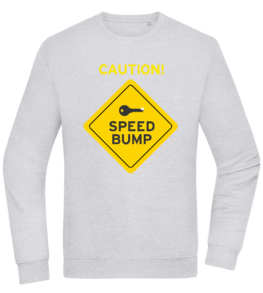 Speed Bump Design - Comfort Essential Unisex Sweater_ORION GREY II_front