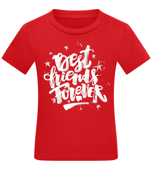 Graffiti BFF Design - Comfort kids fitted t-shirt_RED_front